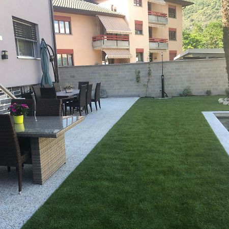 Apartamento Miranda, Modern Duplex, Garden, Swimming Pool, Parking Losone Exterior foto